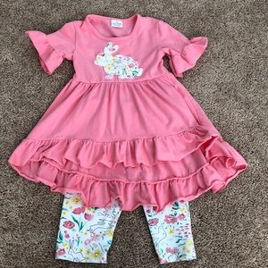 Adorable little girls bunny set!